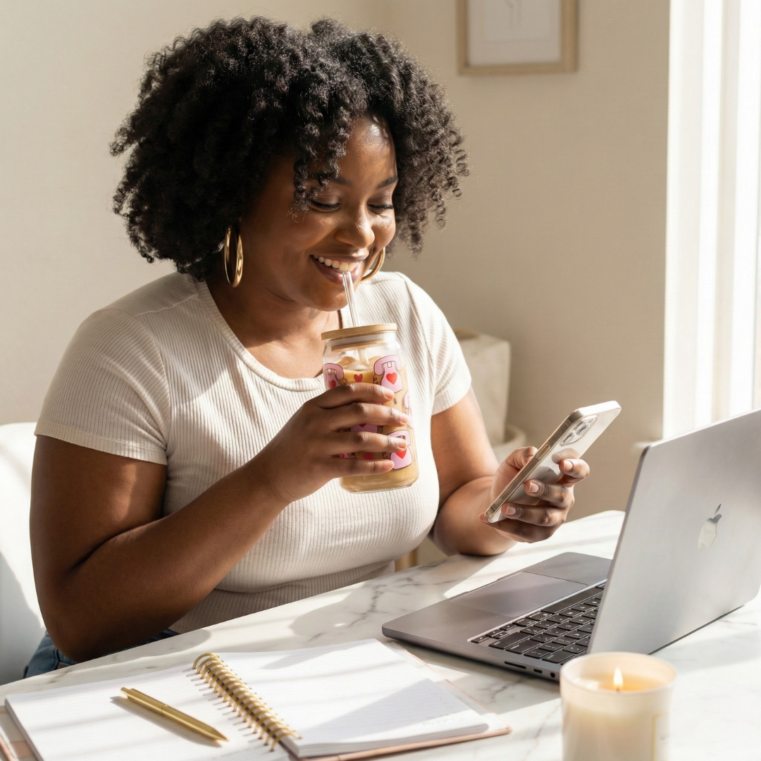 Call Me Sweet Sipper Glass, 16oz