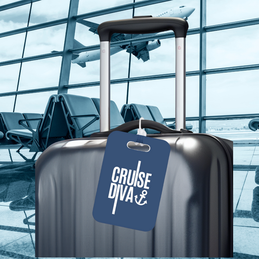 Cruise Diva Luggage Tag