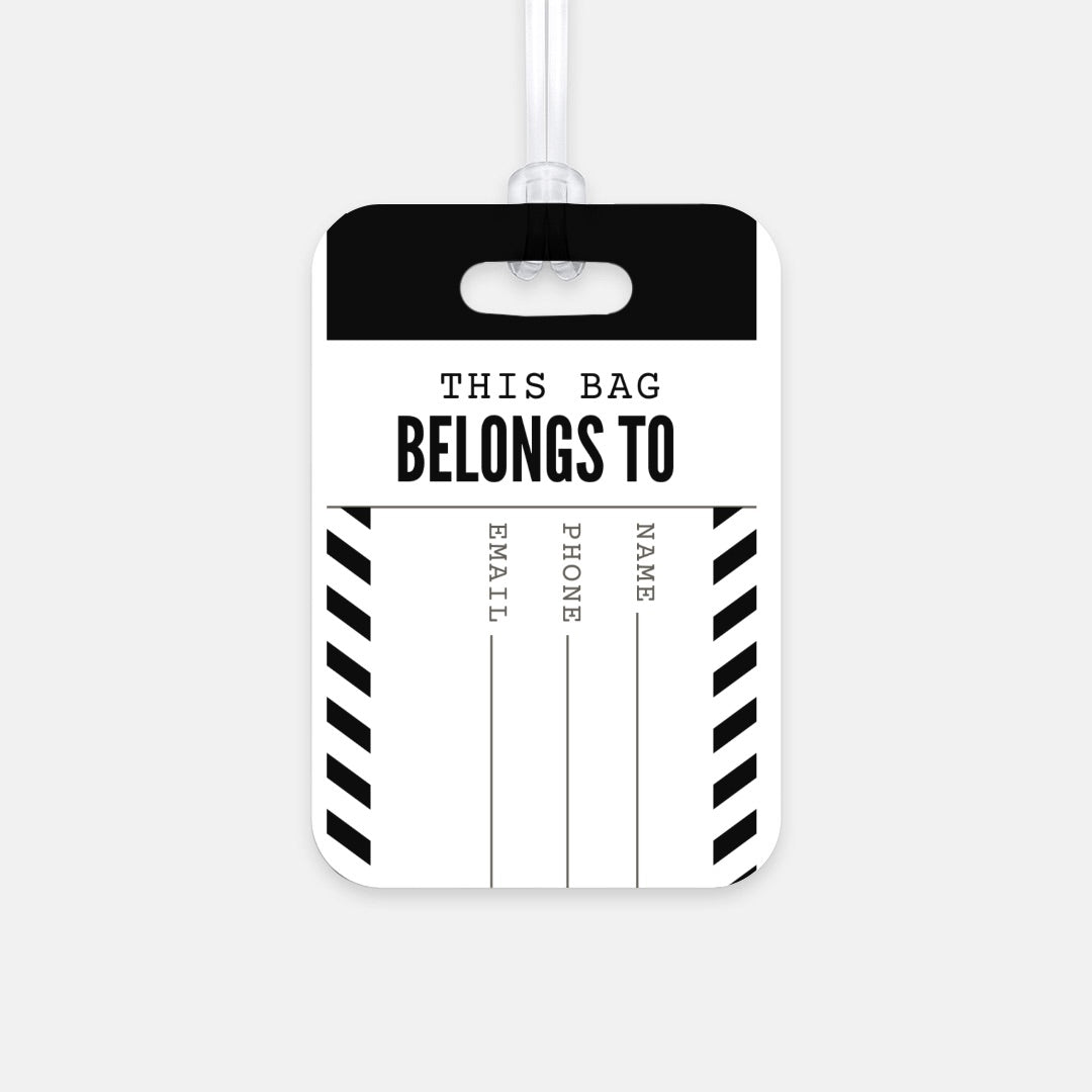 Flying is my second favorite F Word Luggage Tag