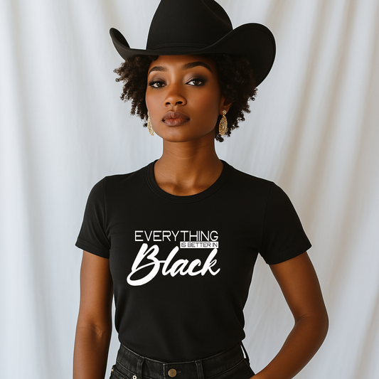 Everything is Better in Black