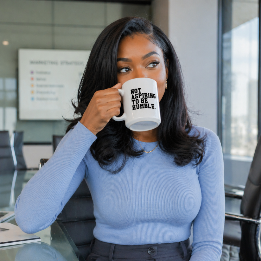 Not Aspiring to Be Humble Mug Deluxe 15oz.