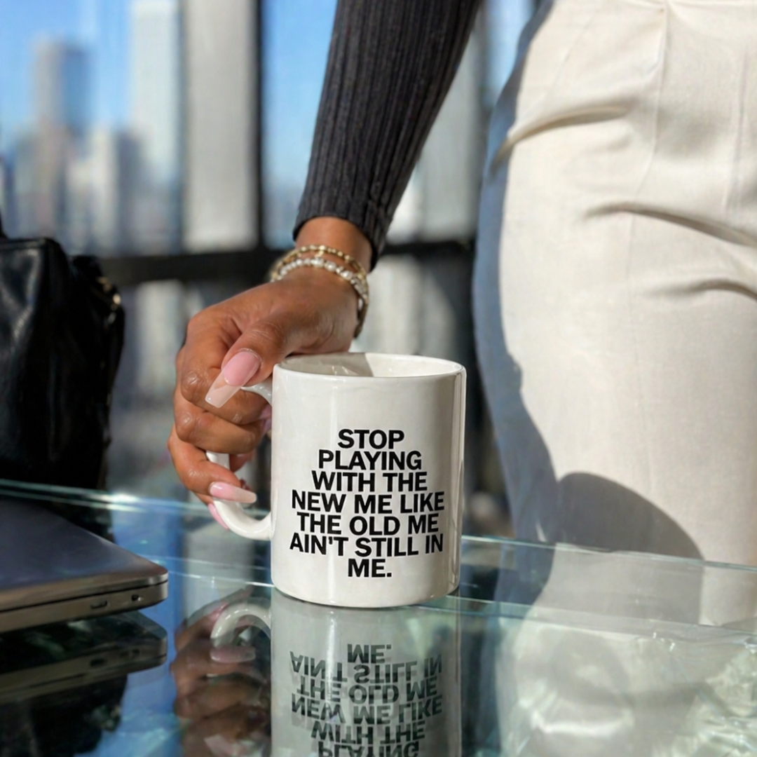 Stop Playing with Me Mug – 15 oz. Deluxe Ceramic