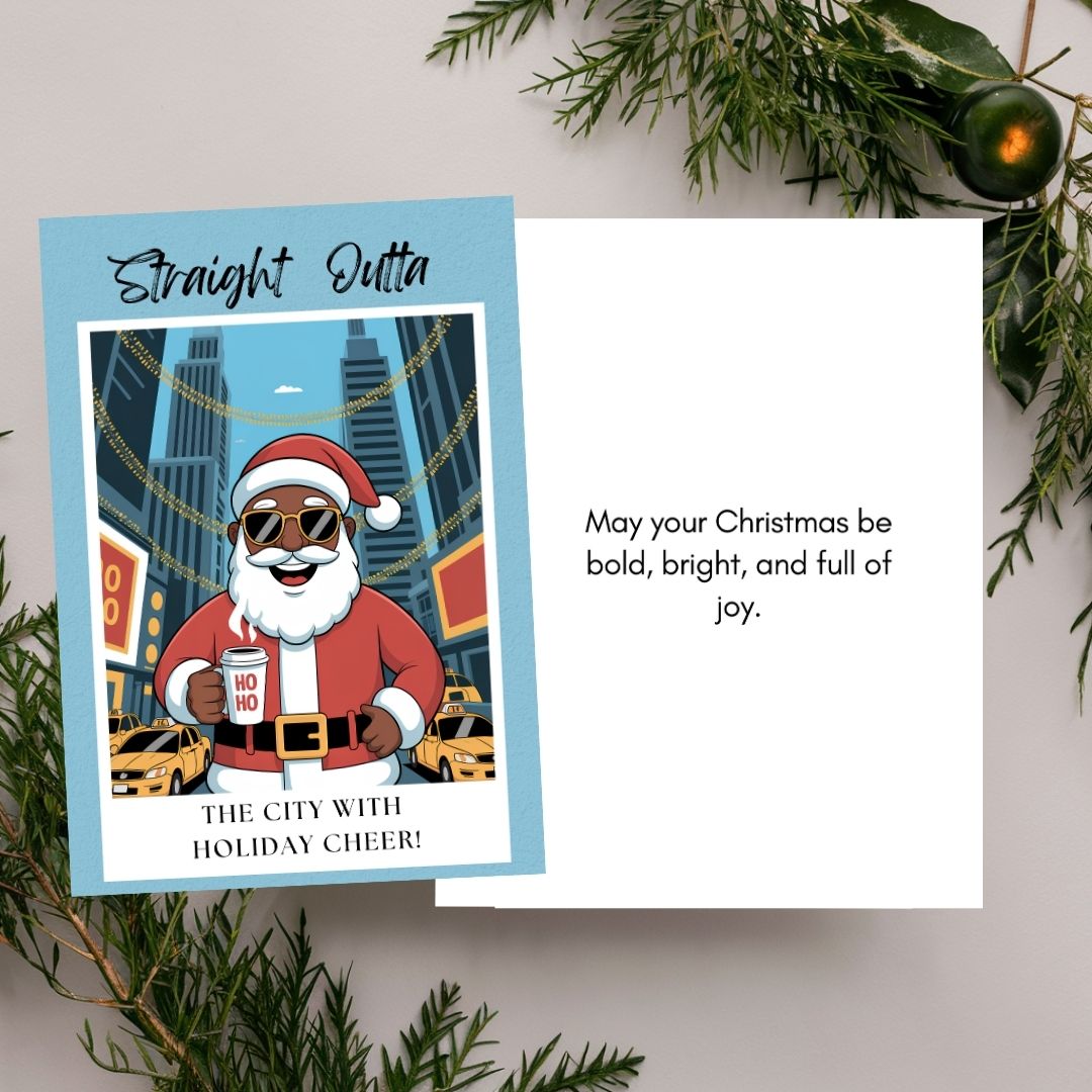 Straight Outta the City Holiday Card