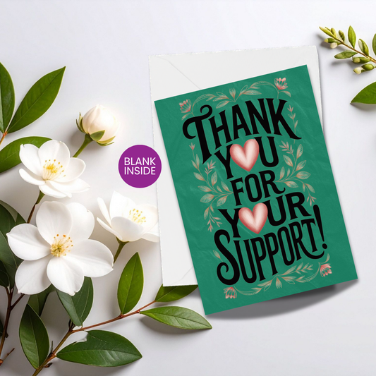 Thank You For Your Support
